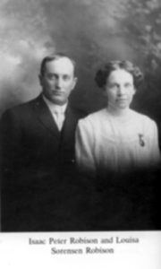 Isaac Peter & Louisa Robison